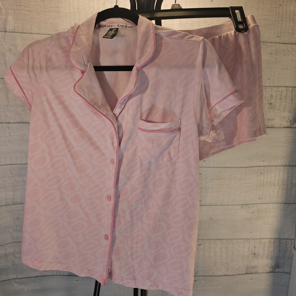 Pink BeBe Women's Pajama Set